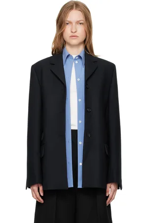 Totême Black Straight Blazer