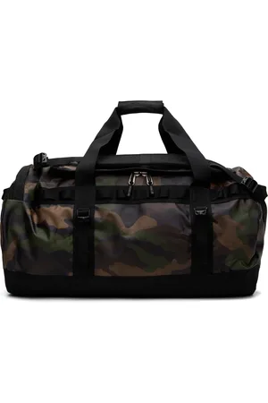 The North Face Black & Green Base Camp M Duffle Bag