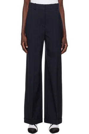 Kenzo Navy Paris Tailored Trousers