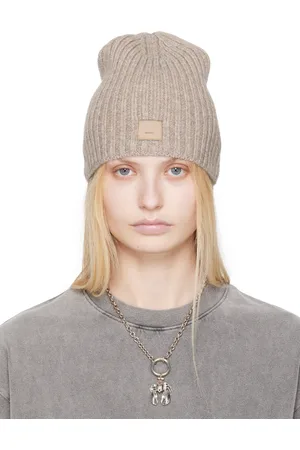 Acne Studios Gray Knitted Beanie