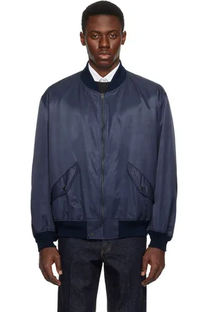 Kaptain Sunshine USA Cotton Satin Flight Bomber Jacket