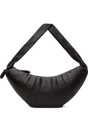 LEMAIRE Brown Large Croissant Bag