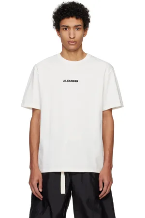 Jil Sander Off-White Printed-Logo T-shirt