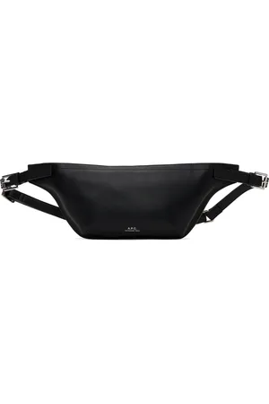 A.P.C. Black Nino Medium Belt Bag