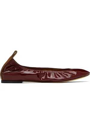 Lanvin Patent Leather Ballerina Flats
