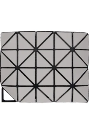 Issey Miyake Gray Flipper Wallet