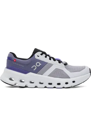 On Running Gray & Blue Cloudrunner 2 Sneakers