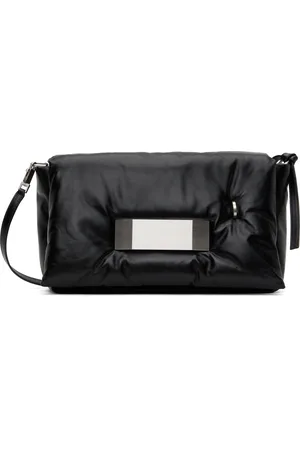 Rick Owens Black Hollywood Pillow Griffin Bag