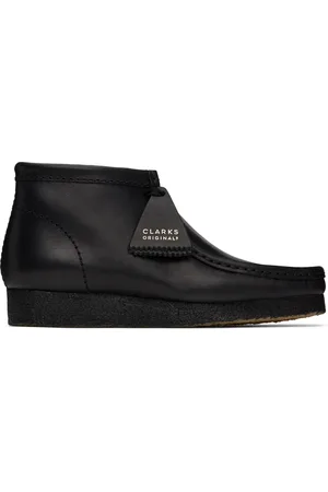 Clarks Black Wallabee Boots