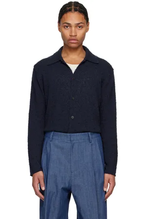 LE 17 SEPTEMBRE Textured Button Down Shirt