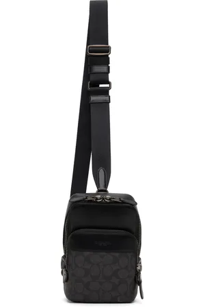 Coach Black Gotham Sling Pack 13 Bag