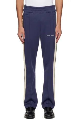 Palm Angels Navy Classic Logo Track Pants