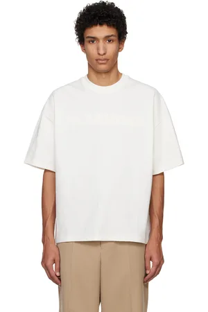 Jil Sander Off-White Printed-Logo T-shirt