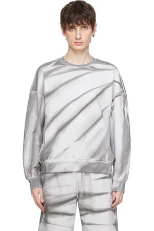 Feng Chen Wang Gray Tie-Dye Sweatshirt