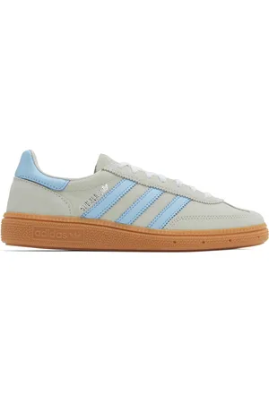 adidas Gray & Blue Handball Spezial Sneakers