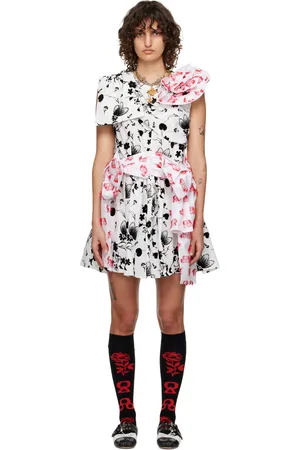 Chopova Lowena White Kralitza Minidress