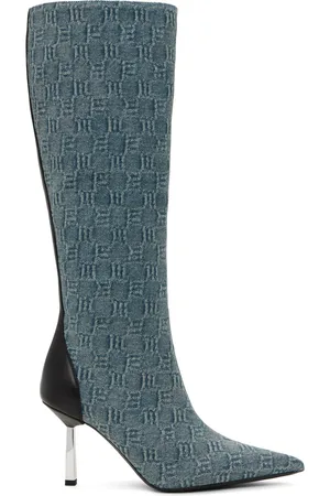 MISBHV Blue Sasha Knee High Boots