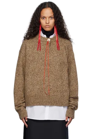 AO Yes One Button Sweater