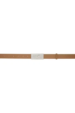 Maison Margiela Brown Numeric Belt