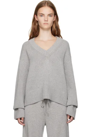 Lisa Yang Gray Aletta Sweater