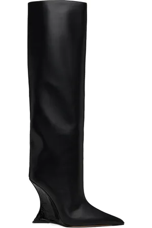 PARIS TEXAS Black Nina Tall Boots