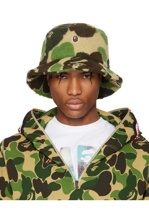 BAPE ABC Camo Boa Fleece Bucket Hat