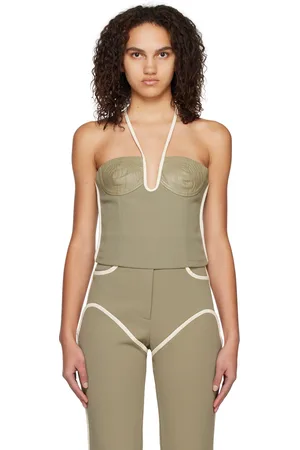 Paris Georgia Khaki Nassia Tank Top