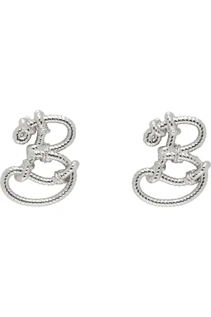 Burberry Small Nautical Knot Stud Earrings