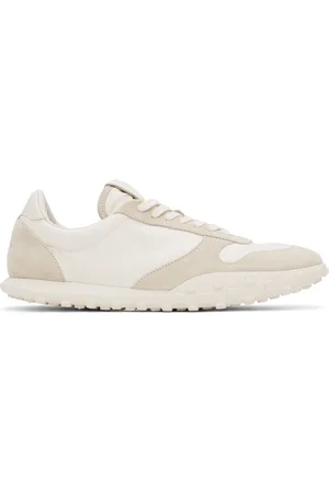 Jil Sander Beige & White Moon Sneakers