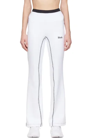 Rhude Black & White Rhider Lounge Pants