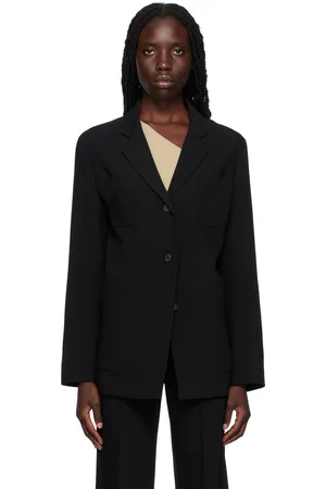 Totême Black Slim Blazer