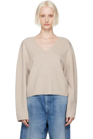 Lisa Yang Taupe Sara Sweater