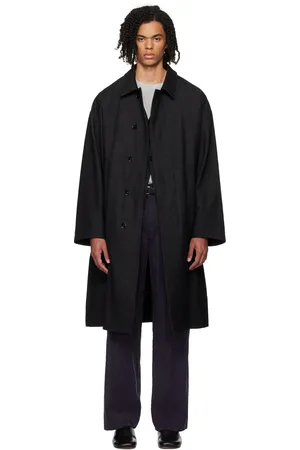 LEMAIRE Gray Boxy Coat