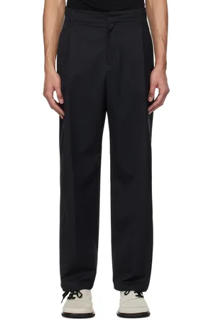 AMOMENTO Wool Stripe Martine Trousers