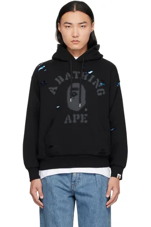 BAPE Destroyed College Hoodie