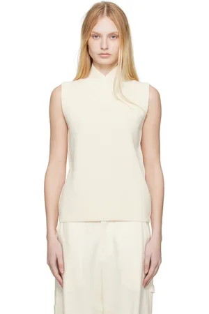 STUDIO NICHOLSON Off-White Ceres Vest