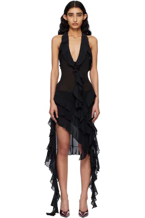 Fancì Club Ruffle Midi Dress
