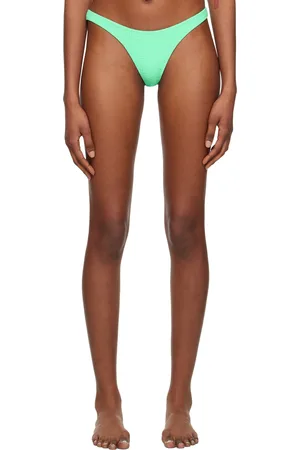 Alexander Wang Green Jacquard Bikini Bottom