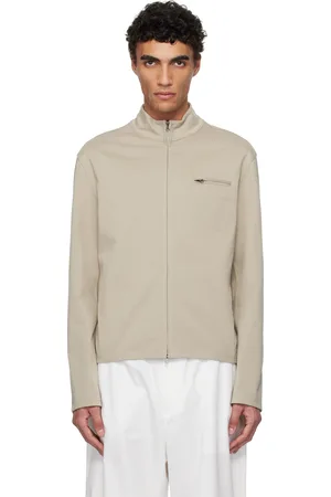 AMOMENTO Slim Fit Pocket Jacket
