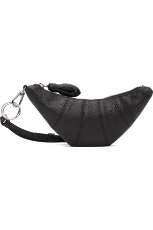 LEMAIRE Brown Cross-Body Croissant Coin Pouch