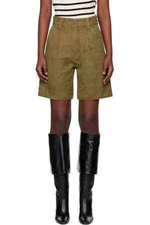 Isabel Marant Khaki Katja Shorts