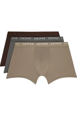 SKIMS Three-Pack Multicolor Stretch 3 Boxer Briefs