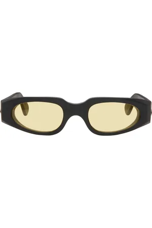 HAN Kjøbenhavn Black & Yellow Dash Sunglasses