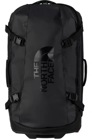 The North Face Black Base Camp Rolling Thunder 28 Duffle Bag
