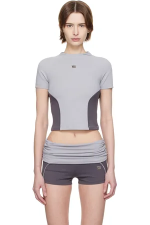MISBHV Gray Lycra Sport T-Shirt