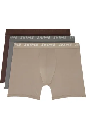 SKIMS Three-Pack Multicolor Stretch 5 Boxer Briefs