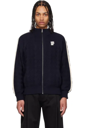 rice nine ten Knitted Training Track Jacket