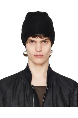Rick Owens Black Hollywood Medium Beanie