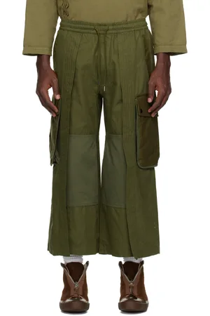 Maharishi Khaki M42 Hakama Cropped Cargo Pants