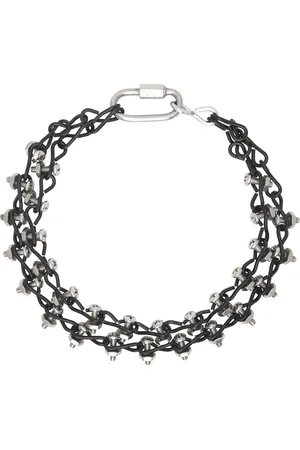 Apartment 1007 SSENSE Exclusive Silver & #14 Jack Double Necklace